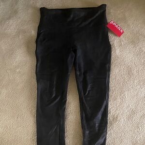 SPANX Black High-Rise Leggings
